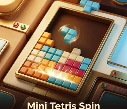 Mini Tetris Spin game